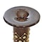 Uniquewise Antique Decorative Brown Hand Curved Mango Wood Floor Flower Vase with Unique Textured Pattern, 30" QI004011 - alternate 5